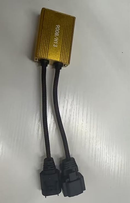 9008/H13 Headlight CANbus Decoder, Anti-Flickering Harness