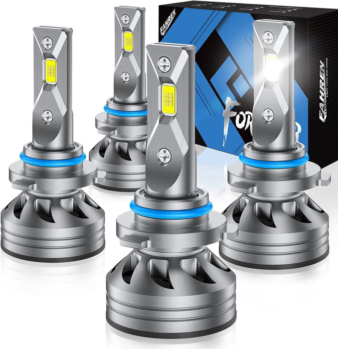 FAHREN 9005/HB3 and 9006/HB4 Light Bulbs Combo