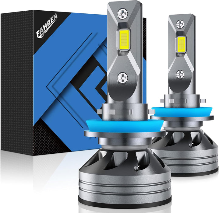 FAHREN H11 H8 H9 LED Light Bulb| 800% Brightness 6500K
