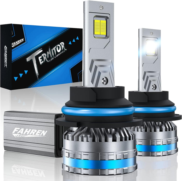 FAHREN 9007/HB5 Bulbs Upgraded 120W 40000LM fog Lighting Bulb with fan