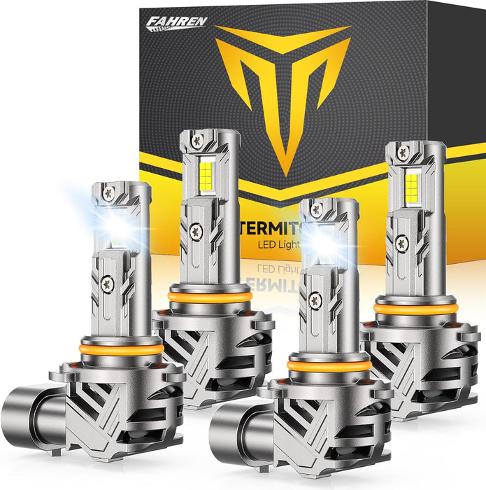 FAHREN 9005 9006 Bulbs Combo 60000LM 900% Super Bright