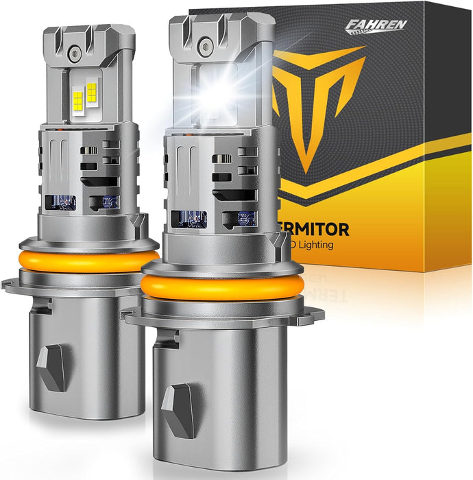 FAHREN 9007/HB5 led Bulbs, (1000%) 10X Brighter 44000LM Ultra Brightness