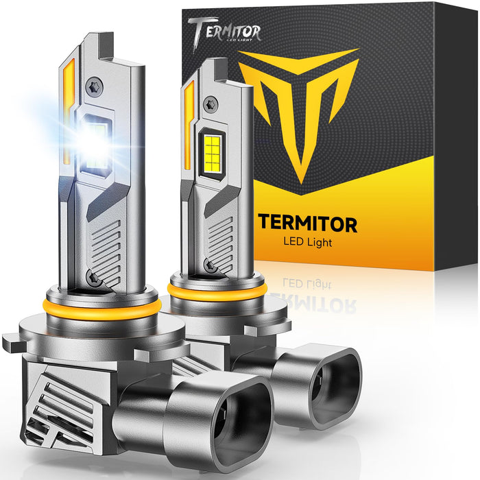 Upgraded 9005/HB3 Light Bulbs, ππ,πππππ πππ Ultra-Bright, πππΒ° Adjustable Quick Install, ππππ₯ π:π Size Direct Replacement 9005 Fog Light Bulb