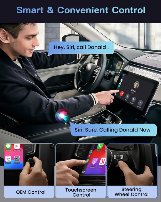 Fahren 2025 Upgraded Wireless CarPlay Adapter for iPhone