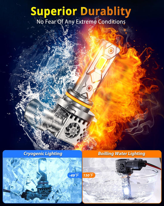 FAHREN 2025 Upgraded 9005 9006 Light Bulbs