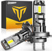FAHREN 𝐁𝐫𝐢𝐠𝐡𝐭𝐞𝐬𝐭-𝐆𝐞𝐧 H7 LED Bulbs, 𝟔𝟎,𝟎𝟎𝟎𝐋𝐌 𝟏𝟐𝟎𝟎% Brighter, 6500K Cool White, Truly Plug and Play H7 Light Bulbs, CAN-Bus Ready, No extra Adapter Required, Pack of 2
