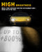 forenner Upgraded H13 led Bulb, 40000 Lumen 800% Brighter 9008 Bulbs,Real 1:1 Size,6500K Cool White fog Light bulbs,IP68 Waterproof, Plug and Play, Pack of 2