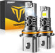 Latest 9006/HB4 Bulbs, 33,000LM 10X Ultra-Brighter, 6500K Cool White, 1:1 Halogen Size 9006 Fog Lights, Plug-N-Play, IP68 Waterproof, Pack of 2