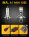 FAHREN 𝐁𝐫𝐢𝐠𝐡𝐭𝐞𝐬𝐭-𝐆𝐞𝐧 H7 LED Bulbs, 𝟔𝟎,𝟎𝟎𝟎𝐋𝐌 𝟏𝟐𝟎𝟎% Brighter, 6500K Cool White, Truly Plug and Play H7 Light Bulbs, CAN-Bus Ready, No extra Adapter Required, Pack of 2