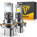 9006/HB4 Light Bulbs, 70,000LM 10X Super Brighter, 1:1 Halogen Size, 70,000Hrs Lifespan, 6500K White, Plug and Play Fog Light Bulbs, Canbus Ready, Pack of 2