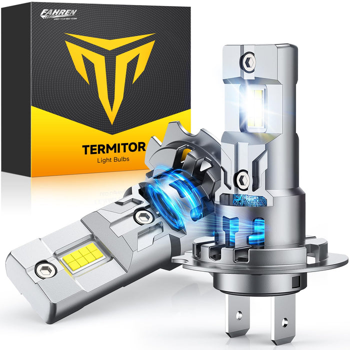 FAHREN 9006 HB4 Light Bulbs 60,000LM – Epic Visibility Powered by 2025 Pro Core (16 Chips Inside), 1000% Brighter, CANBUS Ready, 1:1 Plug & Play, Pack of 2