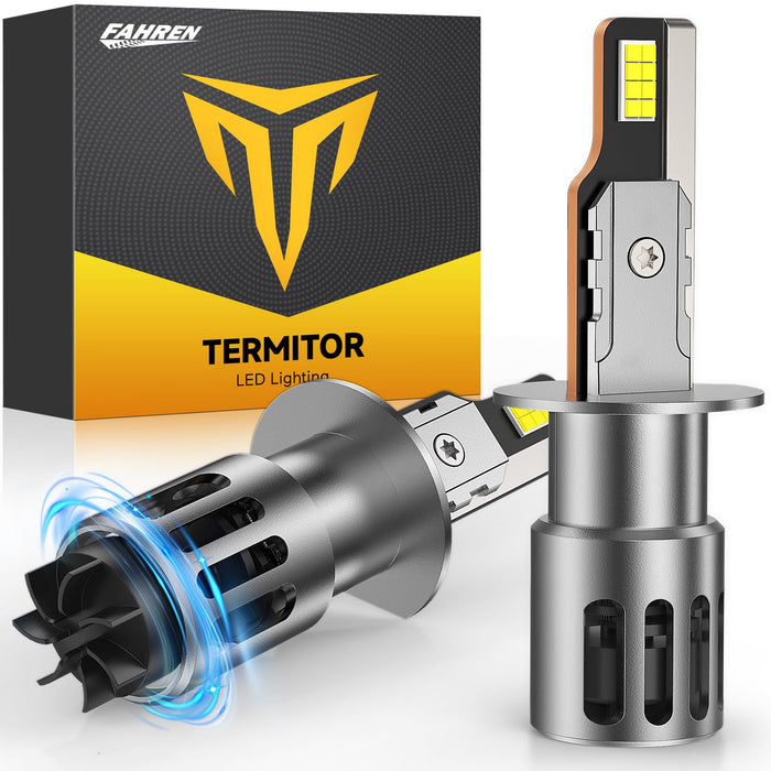 9012/HIR2 Light Bulbs, 𝟔𝟎,𝟎𝟎𝟎𝐋𝐌 𝟏𝟎𝐗 Ultra-Bright 6500K, 𝟑𝟔𝟎° Adjustable Quick Install, 𝐑𝐞𝐚𝐥 𝟏:𝟏 Size Direct Replacement 9012 Fog Light Bulb, IP68, Plug N Play, Pack of 2