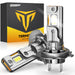 Latest 9006/HB4 Bulbs, 33,000LM 10X Ultra-Brighter, 6500K Cool White, 1:1 Halogen Size 9006 Fog Lights, Plug-N-Play, IP68 Waterproof, Pack of 2