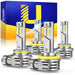H11 9005 fog driving light bulbs plug and play
