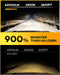 H9 H8 HB3 fog light bulbs 1 to 1 size