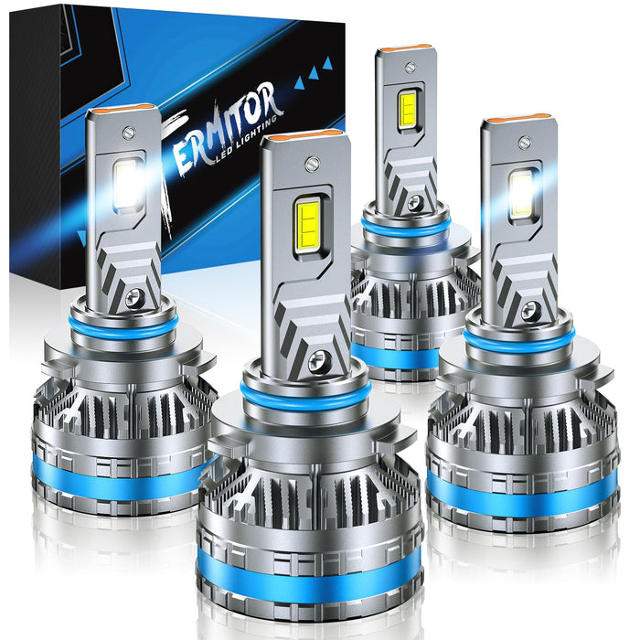 FAHREN 9005 9006 Fog Light Bulbs 240W 80000LM Lighting Bulb with Fan
