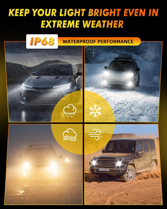 Fahren H16 LED Fog Light Bulbs